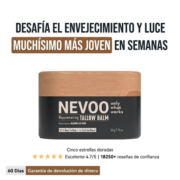 Bálsamo de Sebo Nevoo Defensa Contra Las Arrugas